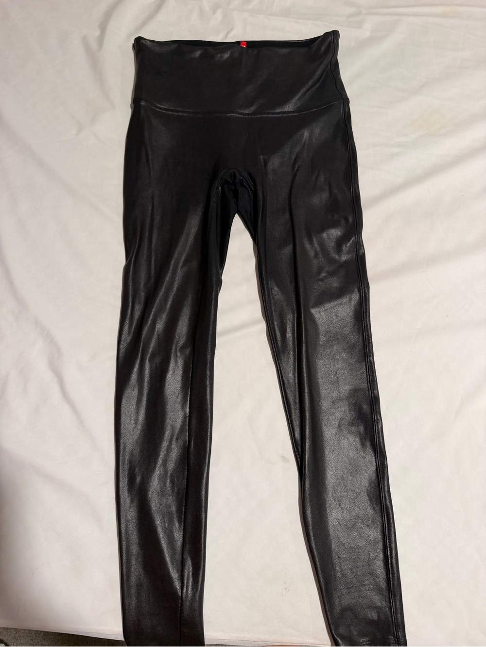 Spanx leather look leggings